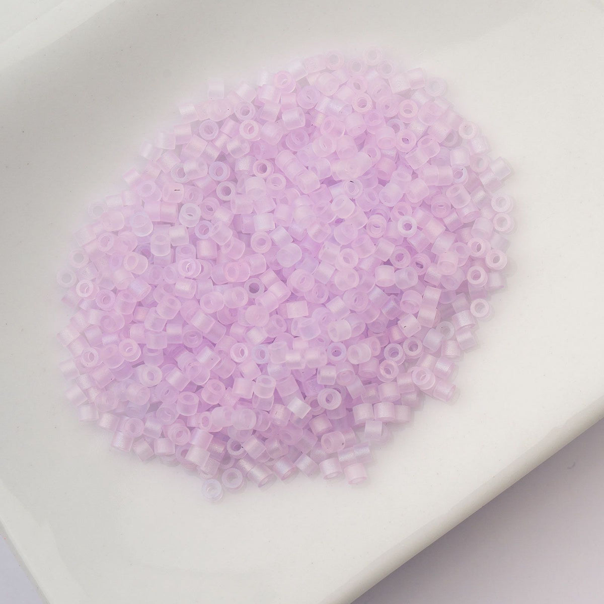 Lilac Frost Matte Macaron AB - Cylin Bead 11/0 - 25g