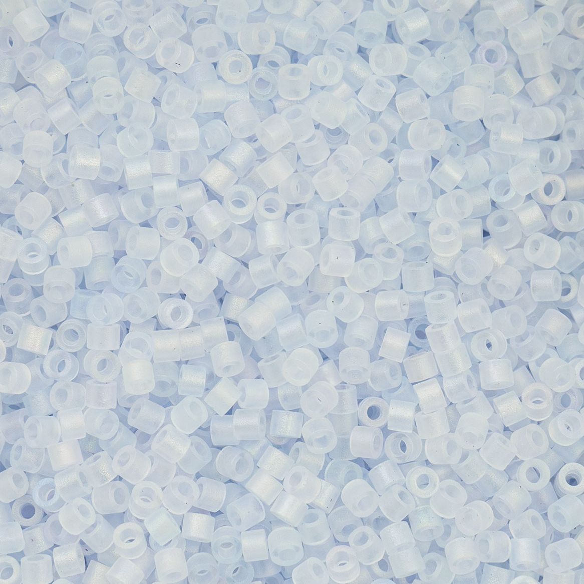 Light Blue Matte Macaron AB - Cylin Bead 11/0 - 25g