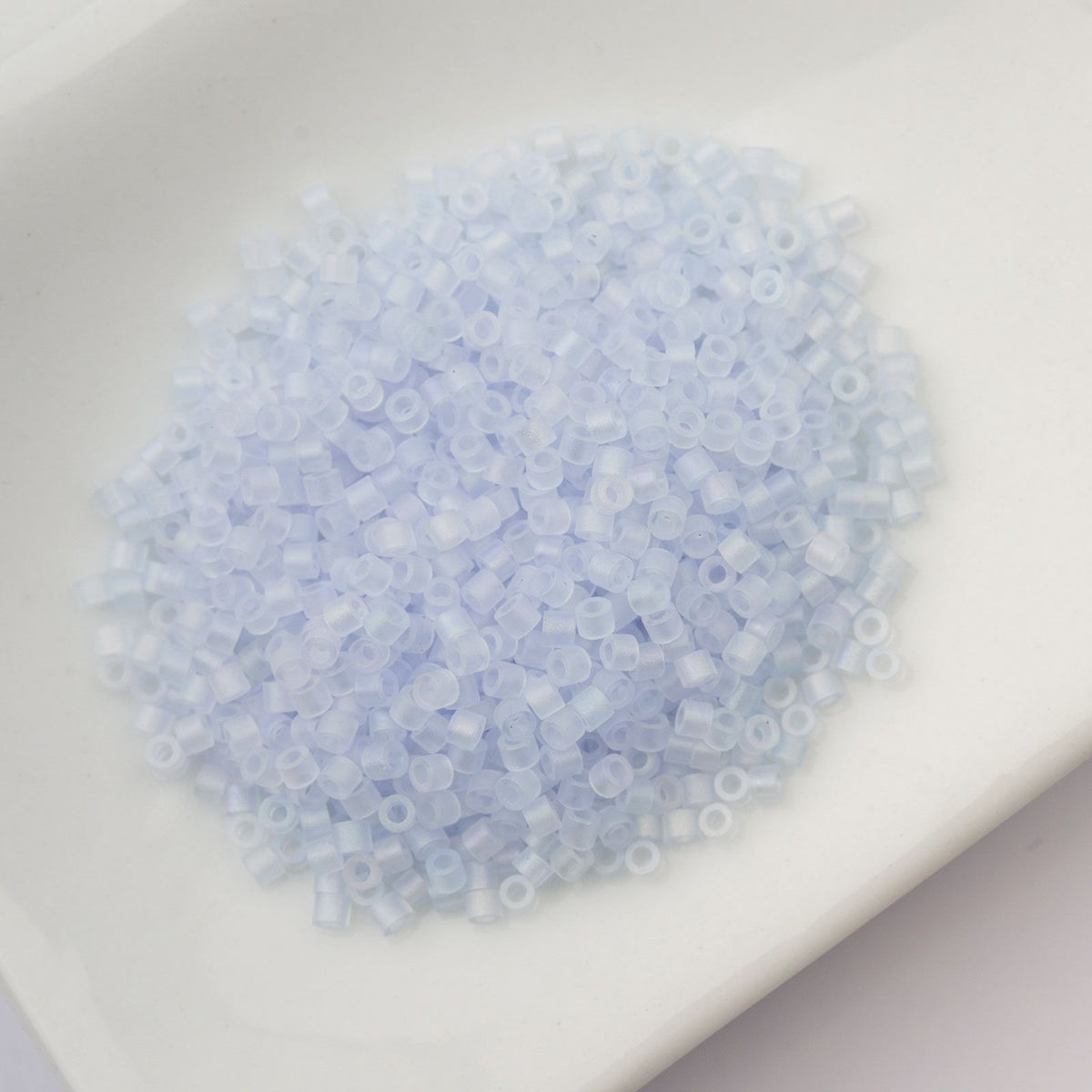 Light Blue Matte Macaron AB - Cylin Bead 11/0 - 25g