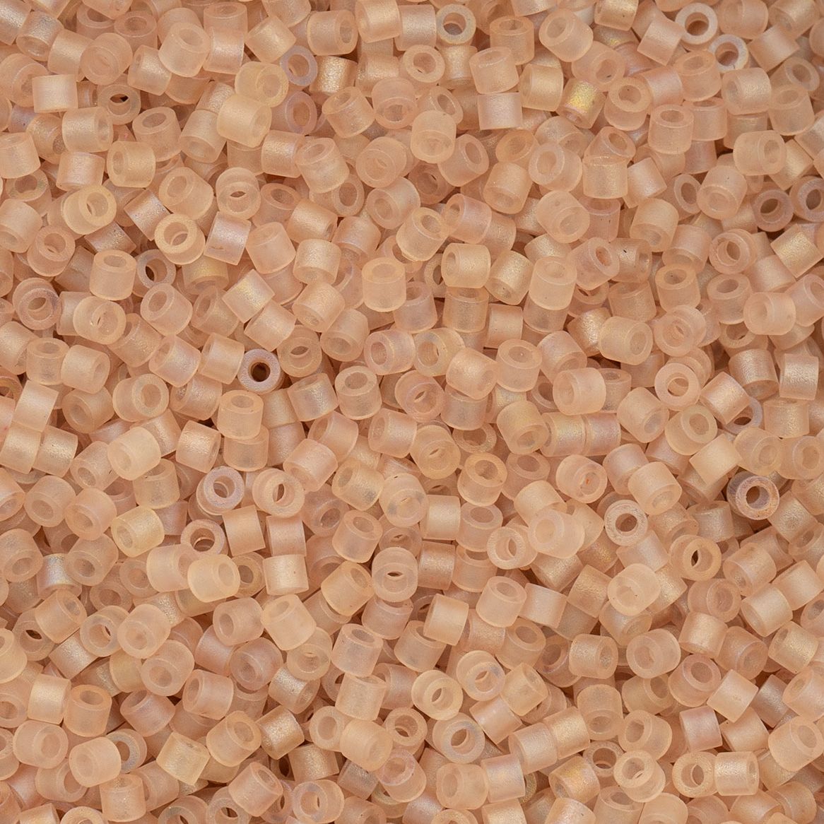 Caramel Matte Macaron AB - Cylin Bead 11/0 - 25g