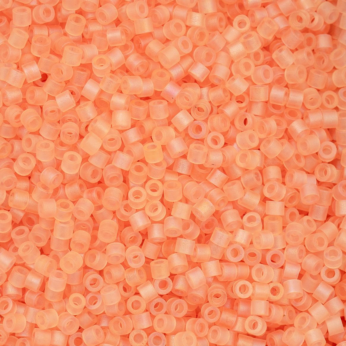 Tangerine Matte Macaron AB - Cylin Bead 11/0 - 25g