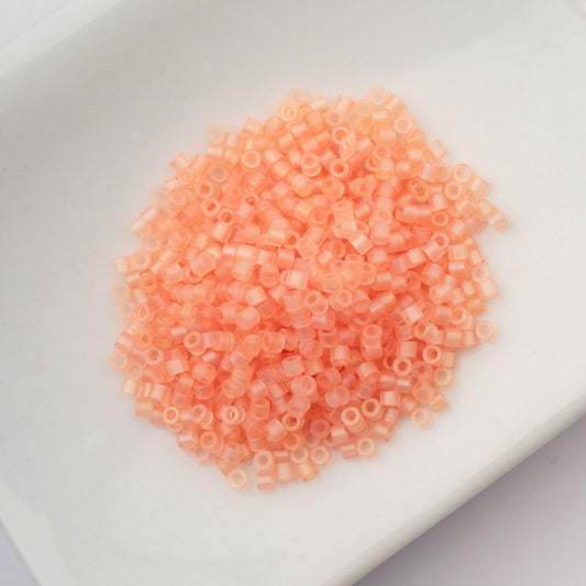 Tangerine Matte Macaron AB - Cylin Bead 11/0 - 25g