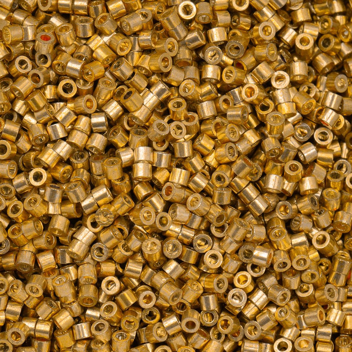 Opaque Honey Amber Glow - Cylin Bead 11/0 - 25g