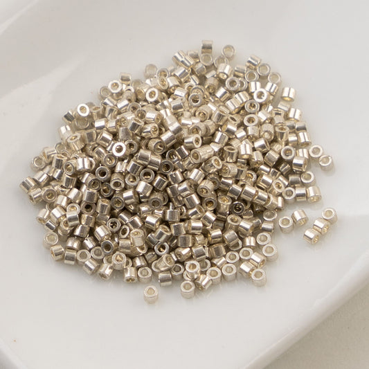 Metaluxe Silver - Cylin Bead 11/0 - 25g