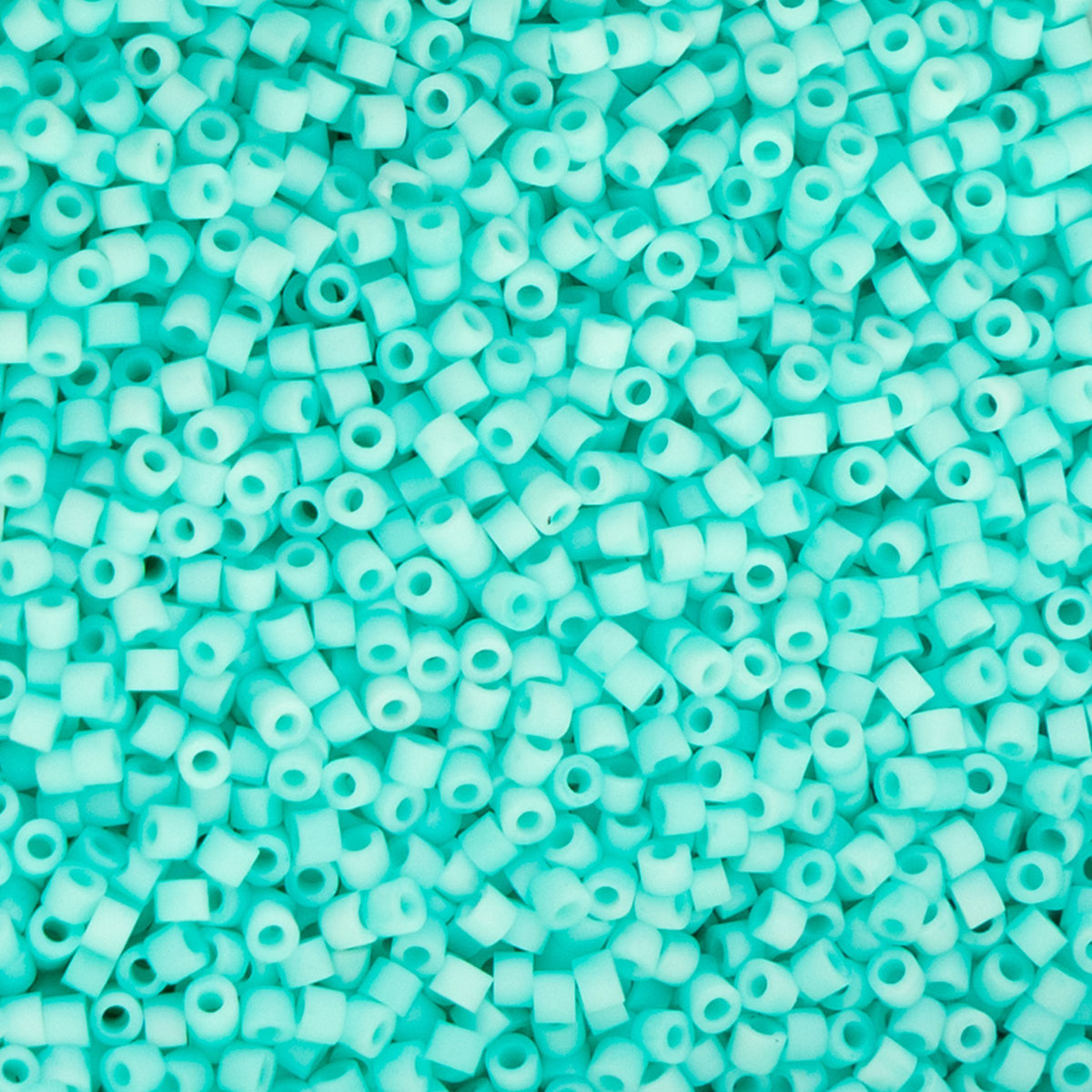 Green Turquoise Matte Macaron - Cylin Bead 11/0 - 25g