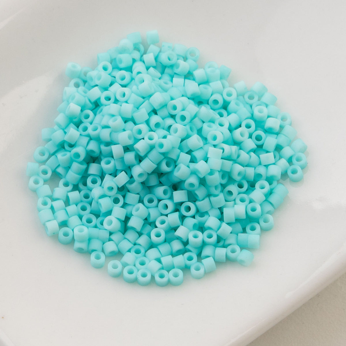 Green Turquoise Matte Macaron - Cylin Bead 11/0 - 25g
