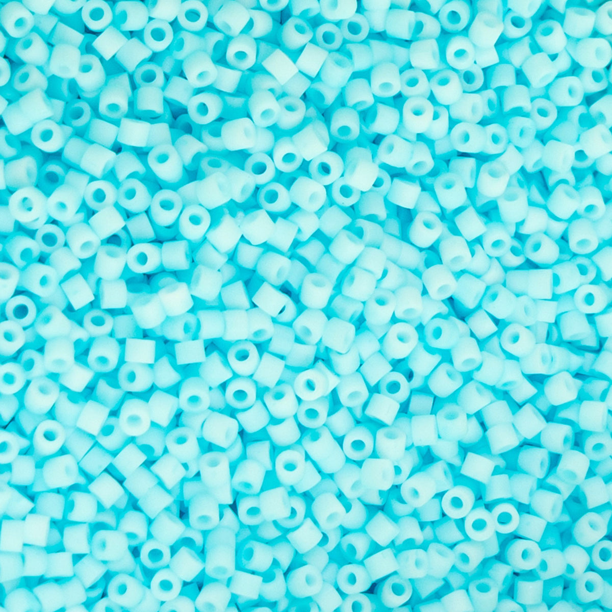 Light Blue Matte Macaron - Cylin Bead 11/0 - 25g