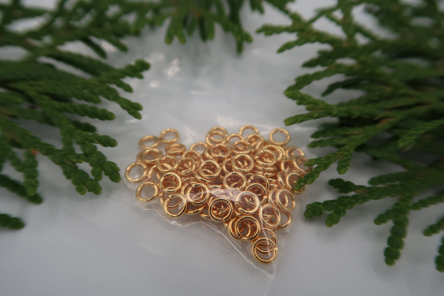 Jump Ring 4mm Gold - 100pcs