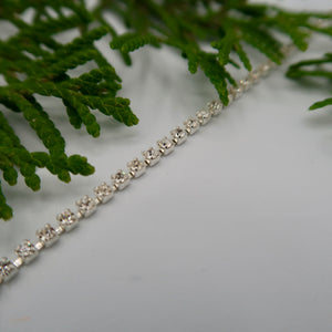 Rhinestone Chain ss6.5 Crystal/Silver