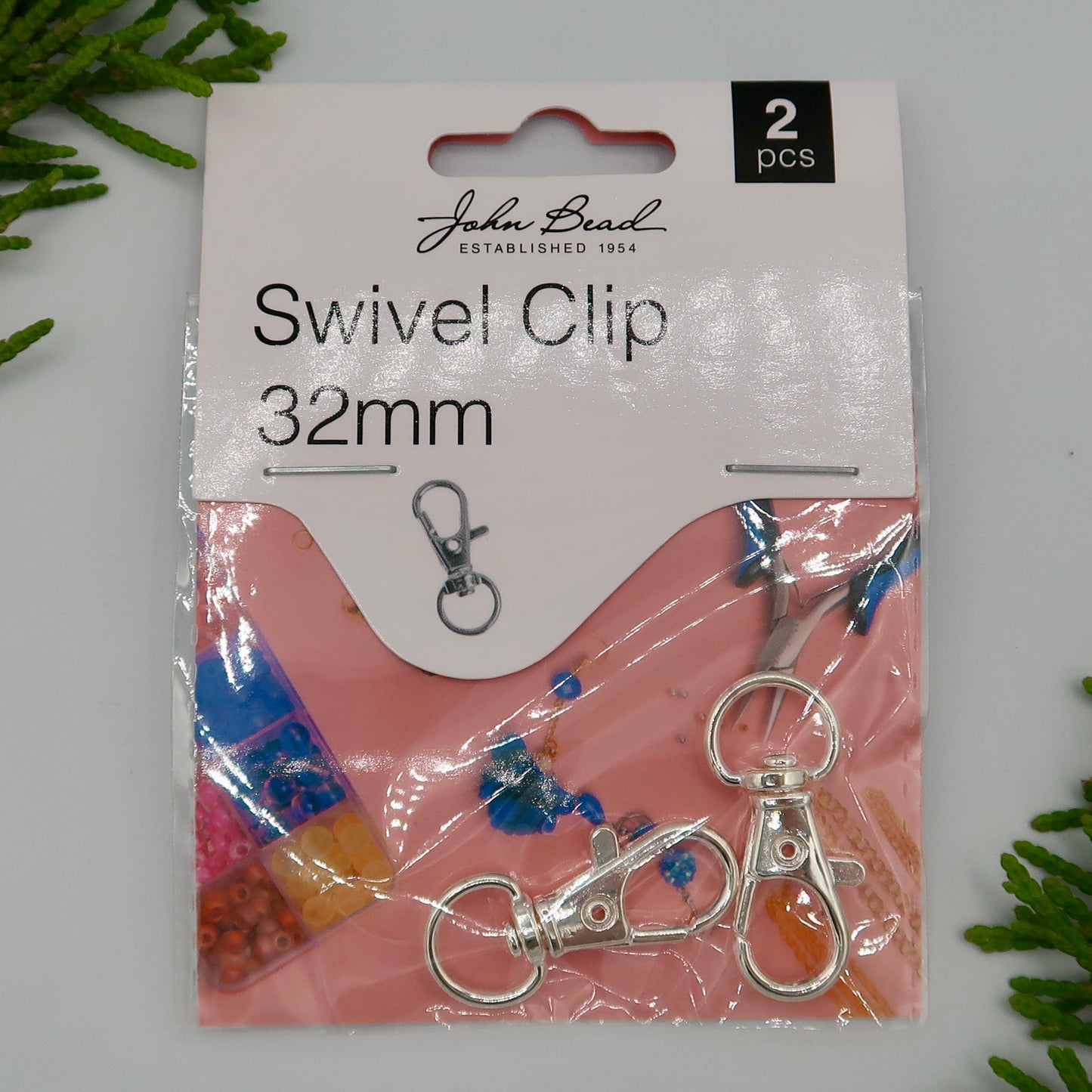 Must Have Findings - Swivel Clip 32mm - Silver