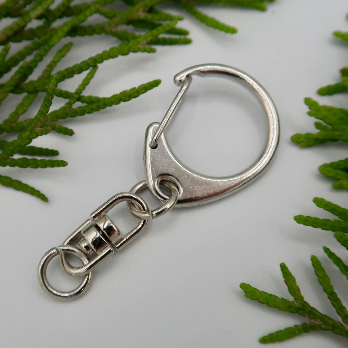 Key Holder with Spring & Swivel - 32mm