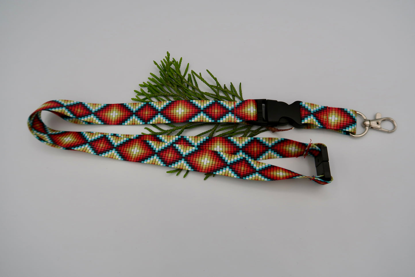 Beaded Design Lanyard