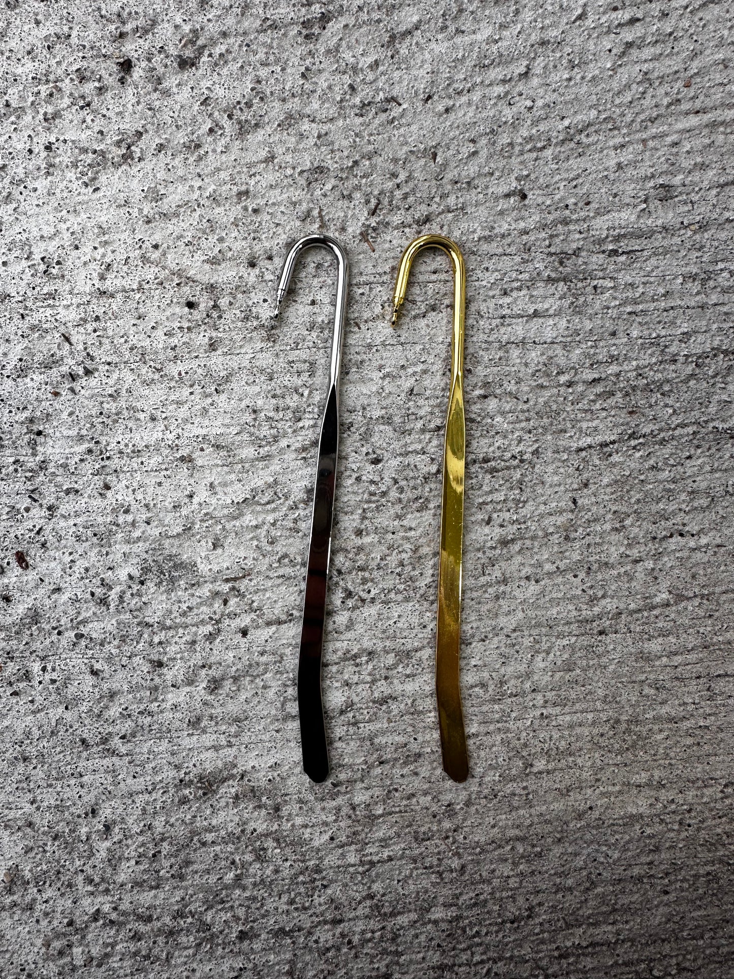 Metal Bookmark with Flat End