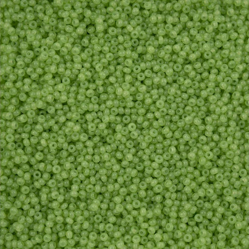 Alabaster Green Solgel 11/0