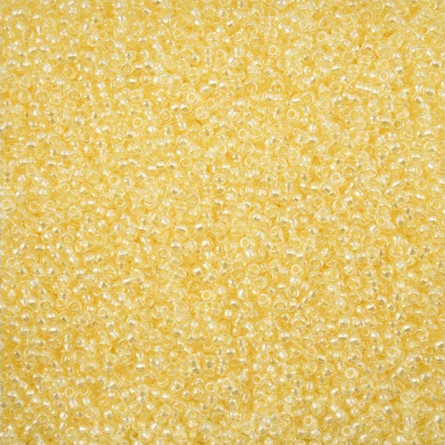 Crystal Terra Light Pearl Line Luster 11/0