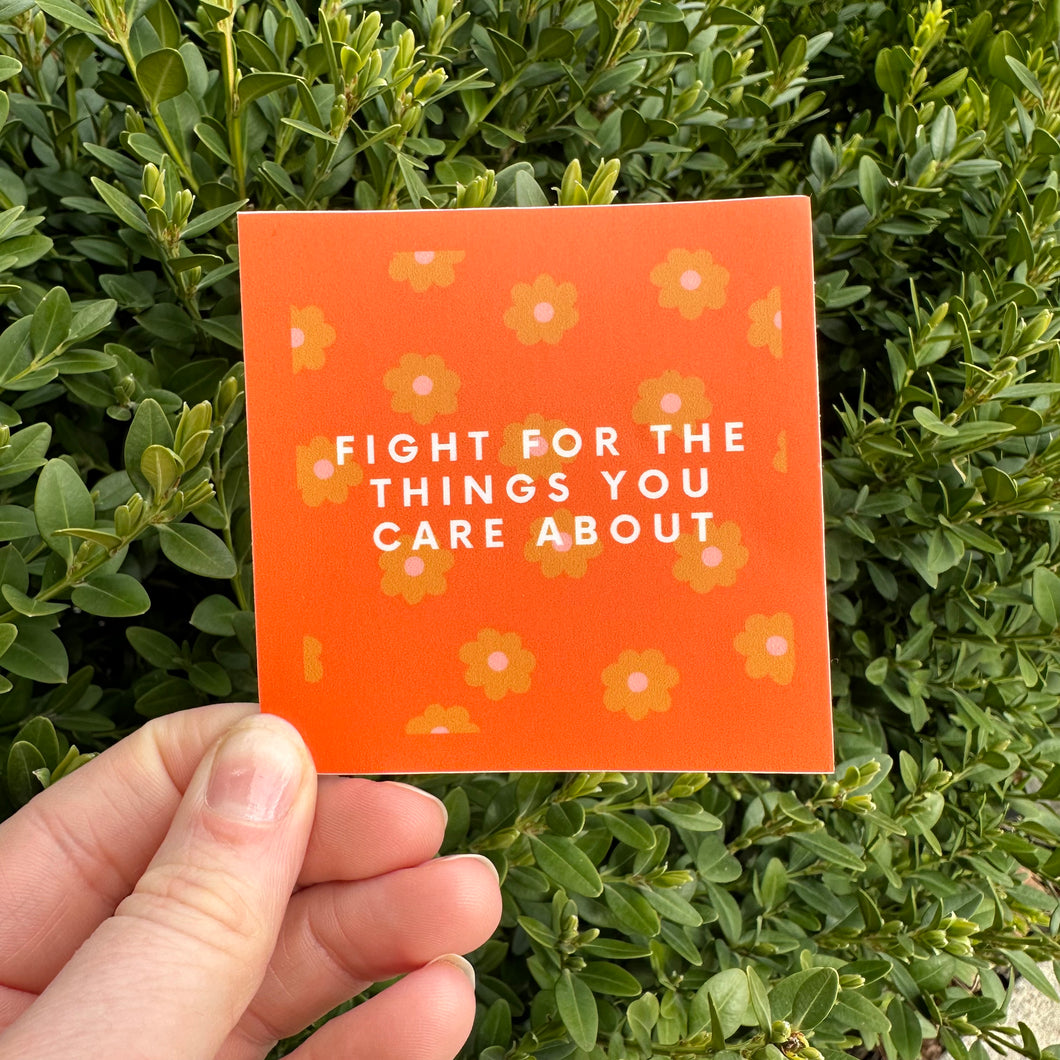 Fight For Sticker