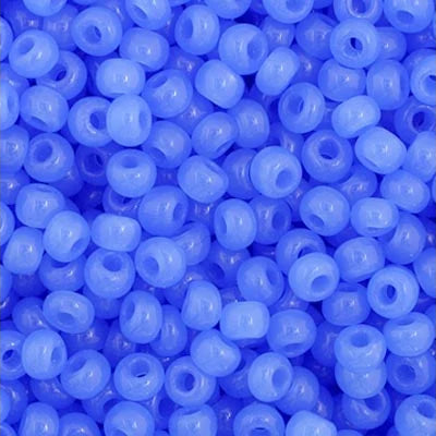 Opaque Oily Blue 11/0