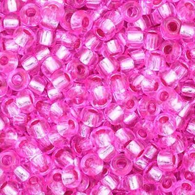 Silver Lined Fuchsia Dyed 11/0