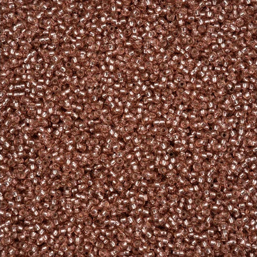 Silver Lined Lavender Solgel 11/0