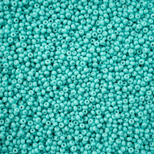 Turquoise Chalk Dyed Solgel 11/0