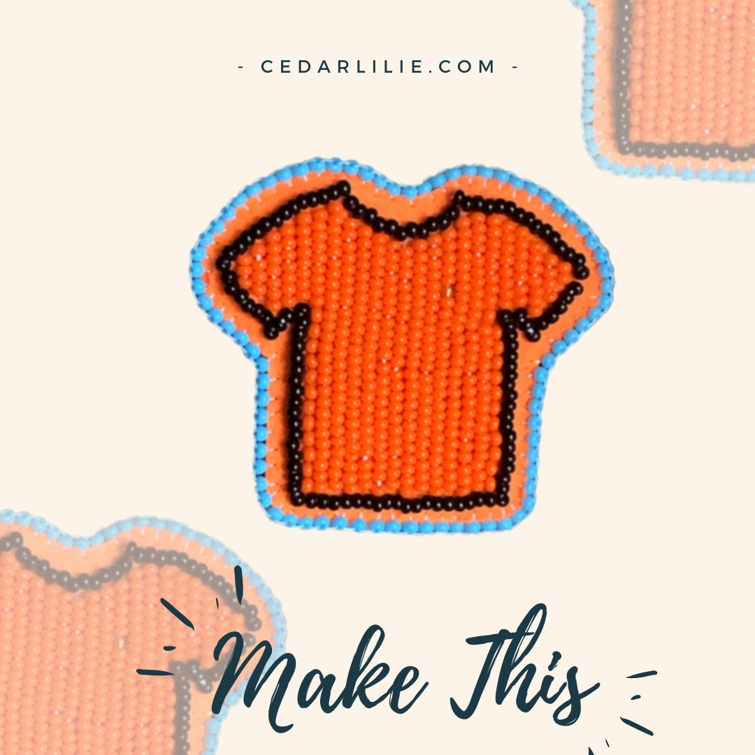 Make This Kit - Orange Shirt Pin