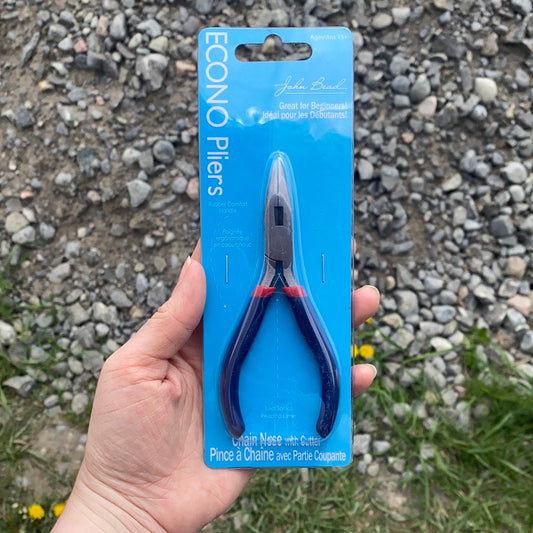 Chain Nose Pliers w/Cutter