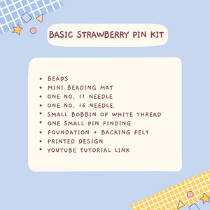Make This Kit - Strawberry Pin