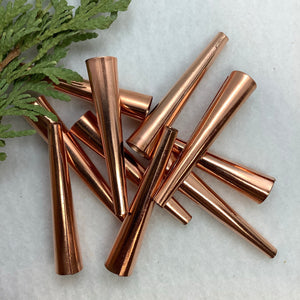 Cones Bright Copper - 50mm (10pcs)
