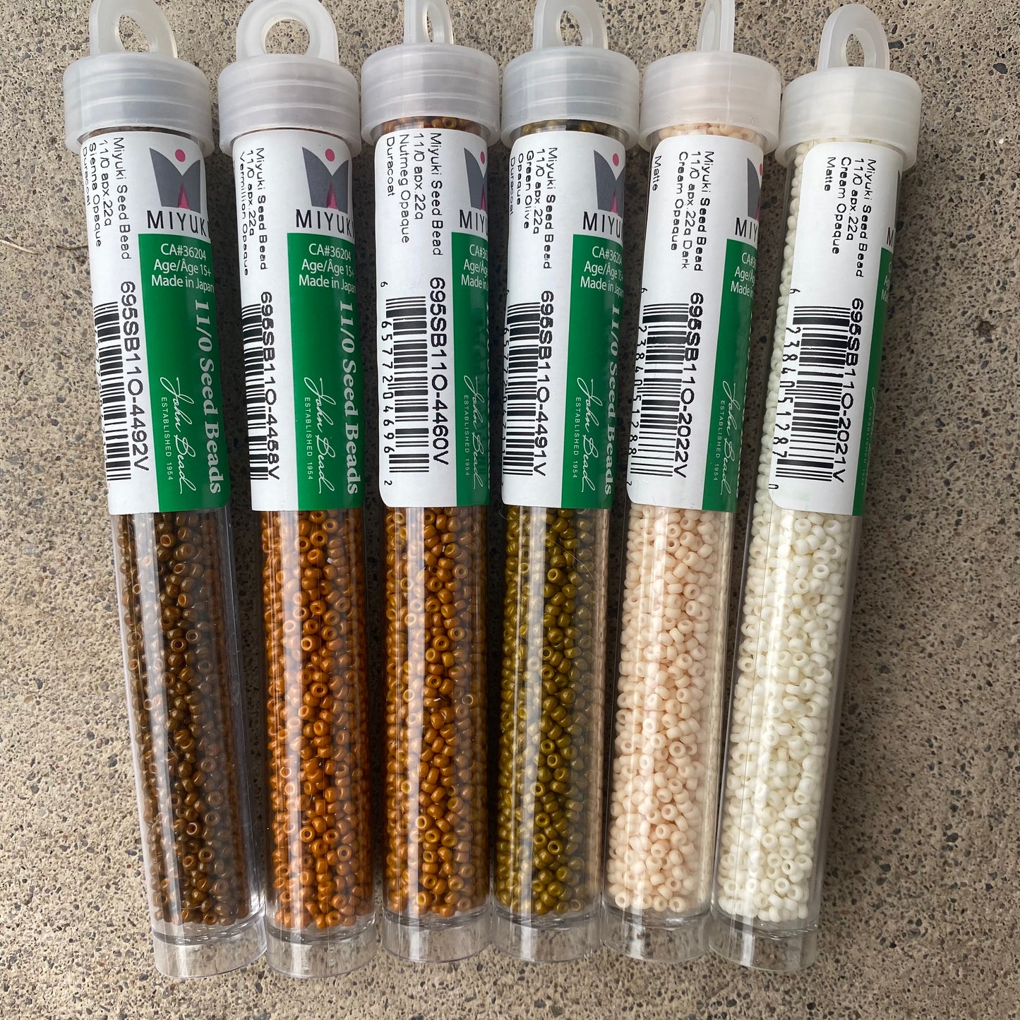 Miyuki 11/0 Seed Bead - THE EARTH Collection