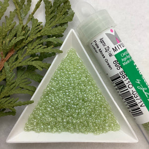 Miyuki Seed Bead 11/0 Pale Moss Green Luster