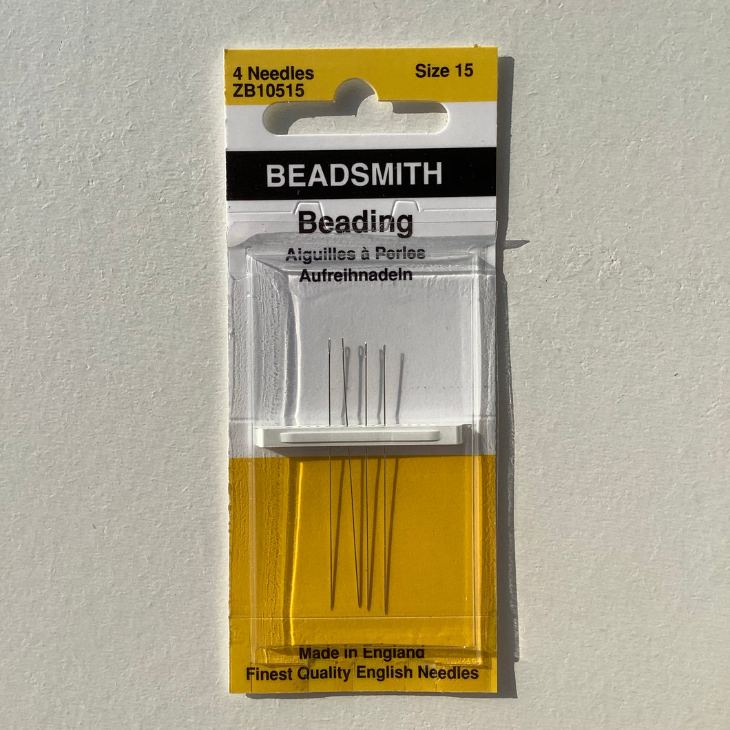 Beading Needles #15 - 4pack