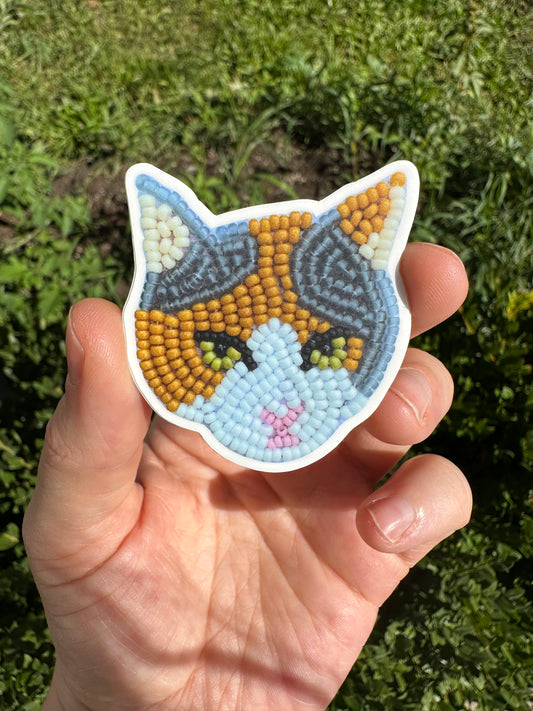 Molly Kitty Sticker