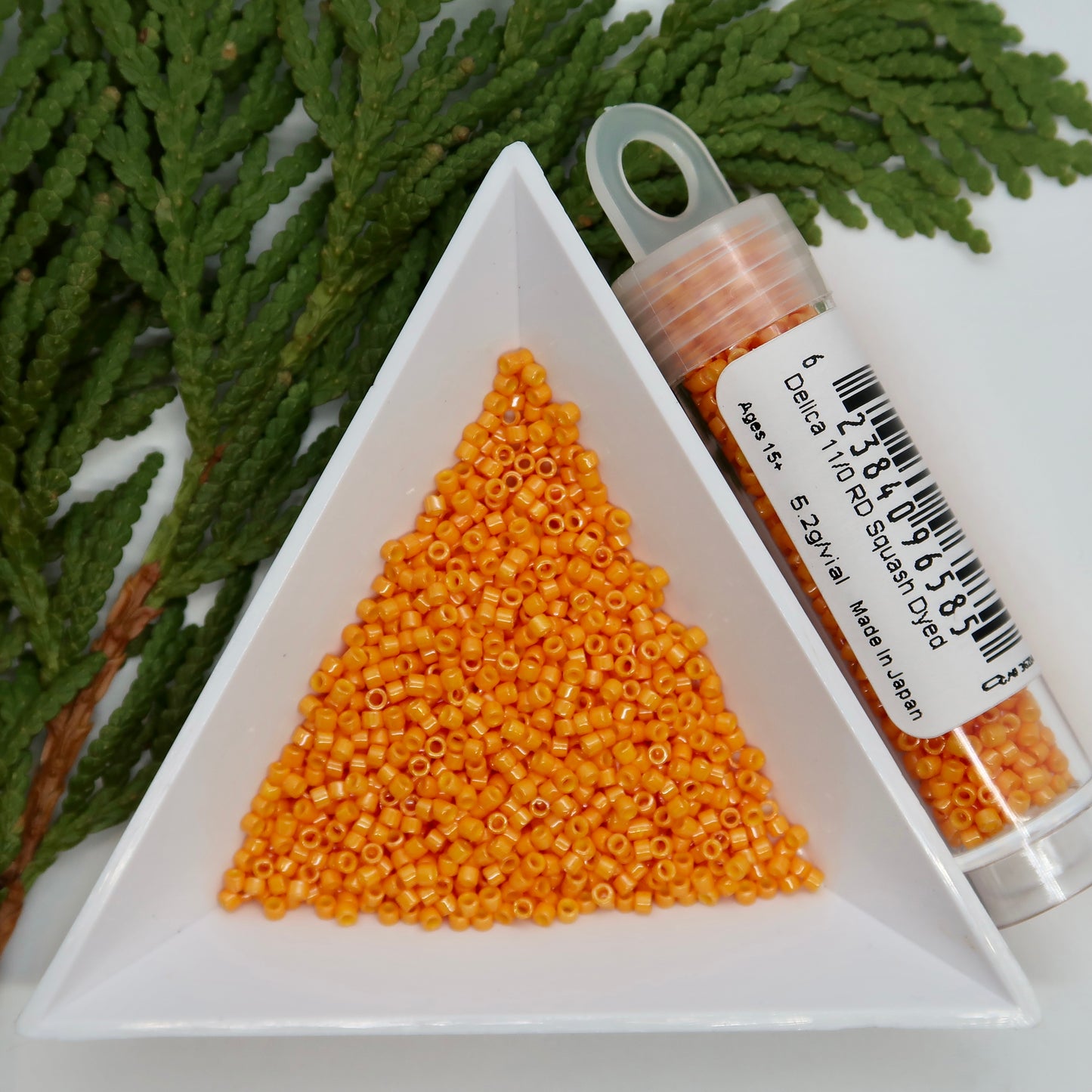 Squash Dyed - Miyuki 11/0 Delica Seed Bead