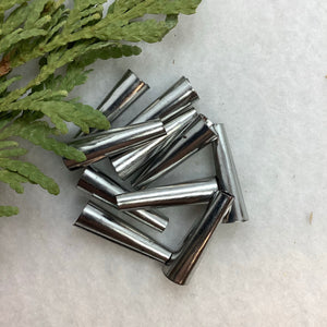Cones Silver - 21mm (10pcs)