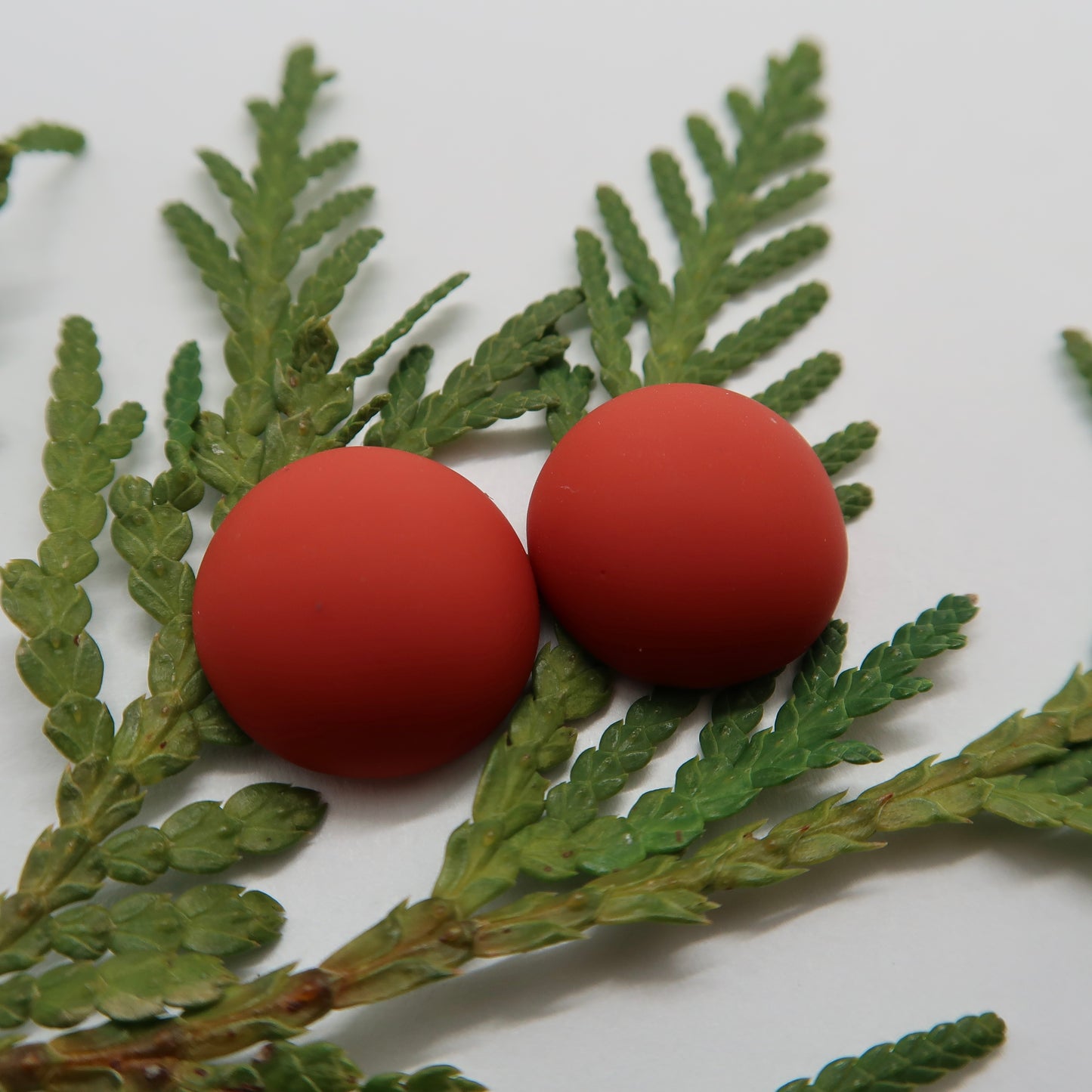 Matte Dome Resin Cabs 16mm & 18mm - 1 pair