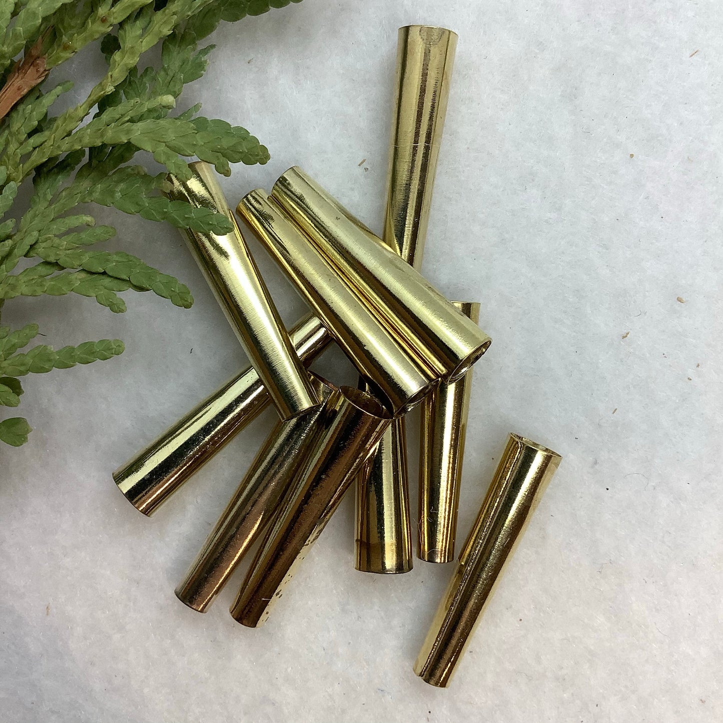 Cones Bright Gold - 26mm (10pcs)