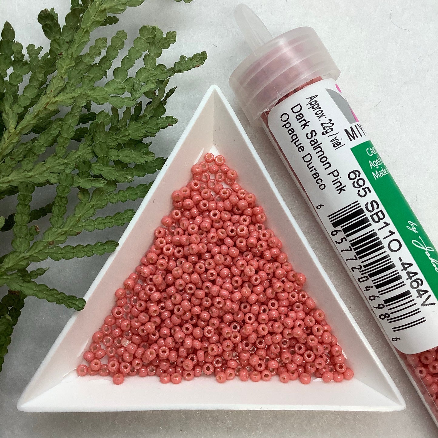 Dark Salmon Pink - Miyuki Seed Bead 11/0 - *BULK*